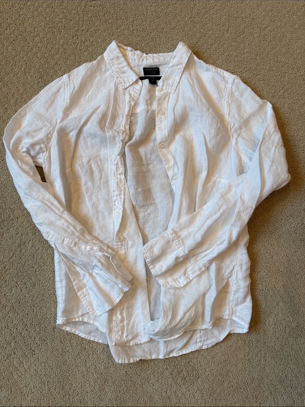 Baird McNutt Irish Linen for JCrew Button-Front Blouse -  Women